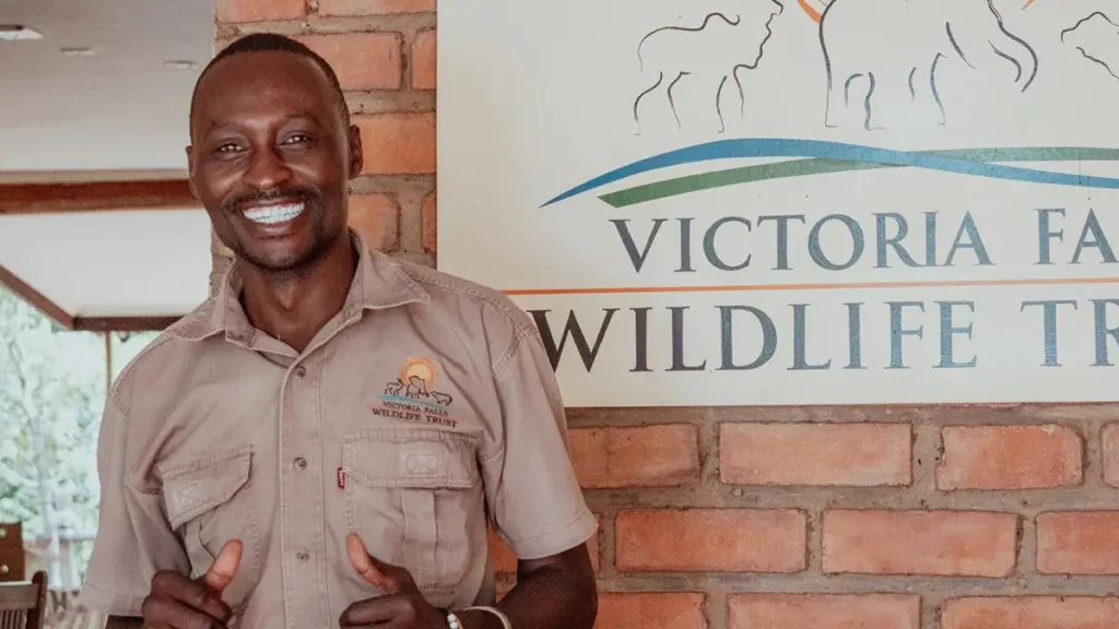 Behind-the-scenes visit to the Victoria Falls Wildlife Trust conservation centre