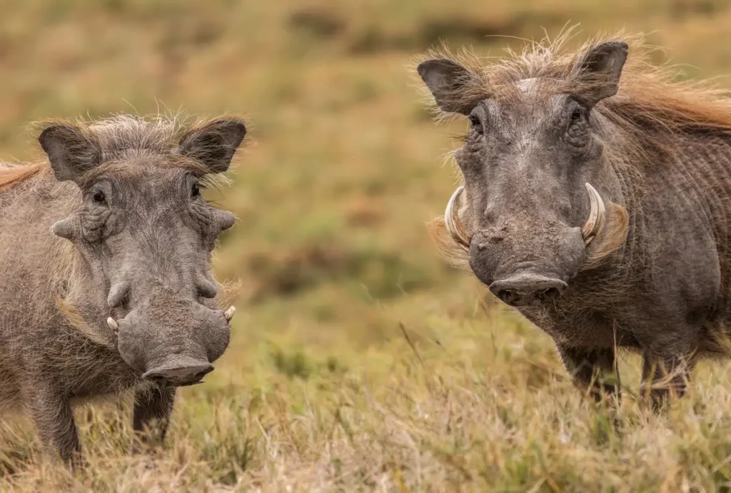 Warthogs in the Chobe